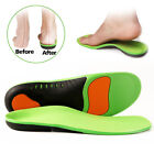 Pair Orthotic Shoe Insoles Inserts Flat Feet High Arch Support Plantar Fasciitis