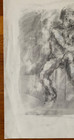 Male - Anatomy Nude Figure Graphite Sketch On Paper Unsigned  Dated 10-07-08
