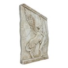 Belerephon   Winged Horse Pegasus Plaque Relief Wall Decor Sculpture Cast Stone