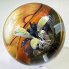 Handmade Signed Art Glass Marble 1   