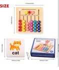 English Spelling Alphabet Letter Game Early Learning Educational Toy     