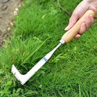 1pc Stainless Steel L-shaped Gap Weeding Tool Garden Hand Cleaner  - New