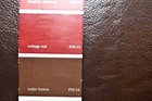 Brown Gorgeous Soft Shiny Genuine  Leather Cow Hide Upholstery Skin A8f