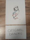 Lot Of Drawings   X-men Psylocke Original Sketch Cover Art Drawings   8 Prints