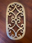 2 Large Brass Trivets