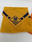 2 Vintage Cub boy Scouts Of America Kerchief Bandanas