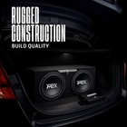 Mtx Tne212d 12  1200w Dual Loaded Car Subwoofer Package With 4 Gauge Wiring Kit