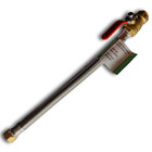 10 Pack Xfitting 3 4  Push Fit Valve Flexible Water Heater Hose  3 4 Fip 18 Inch