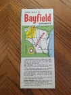 Vintage Bayfield County Wisconsin Travel Brochure Color Photos County Map 