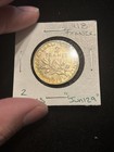 1918 France 2 Francs World Foreign Silver Coin Circulated    jun129    French Toning