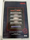 Z Scale Marklin Mini Club  8133 Rheingold Zug 5 Car Passenger Set W Steam Engine