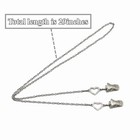 Eyeglass Chain Holder Glasses Strap Lanyard Clip Sunglasses Cord-rhinestone