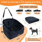Dog Car Seat For Small   Medium Dogs  Detachable   Washable Booster Seat For Pet
