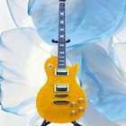 Yellow Electric Guitar Zebra Pickups Fixed Bridge 6-string Rosewood Fingerboard