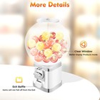 Candy Gumball Capsule Toy Vending Device 1 26in Ball Bulk Vending Machine W key