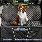 Dog Car Seat Cover For Back Pet Backseat Waterproof Bench Covers Universal Cars