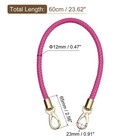 Uxcell Leather Purse Strap  Pu Braided Purse Replacement Handle For Women s H   