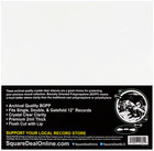  100  12  Super Clear Archival 2mil Record Outer Sleeves Vinyl Bags Covers Bopp