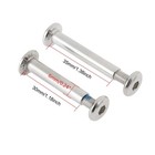 10 Pack Inline Skates Wheel Mounting Screws And Bolts Set Roller Skating Brak   