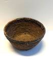 Antique Native American Indian Basket With Original Native Repair  Late 1800 s