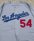 Cingrani Size 46  54 2018 Los Angeles Dodgers Game Used Jersey Issued 60th Mlb