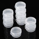 100x Sample Empty Jars Pots Makeup Face Facial Cream Lip Balm Travel Containers