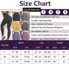 Women High Waist Gym Leggings Push Up Gym Yoga Pants Workout Trousers