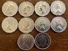 Canadian Nickels Lot Of 10 Key Dates