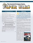 Compass Games Paper Wars  111 With Fire   Sword  The Thirty Years War Nisw       
