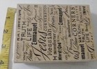 Wood Mounted Rubber Stamp 5  X 3 5  Stampabilities 2011 Faith Text Background