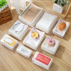 1000pcs Resealable Poly Bags Transparent Opp Bag Plastic Bags Self Adhesive Seal