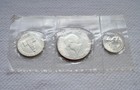 1976 S Bicentennial 3-coin 40  Silver Ike Dollar Quarter   Half U s  Mint Set