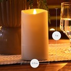 Luminara Flameless Color Changing Led Candle For Decoration  3 75  X 7  - Ivory