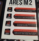 Ares M2 Rgb Backlit Wired Gaming Keyboard Usb Mechanical Feel Spill-resistant 