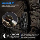 Tactical Flashlights High Lumen-police 1200 Lm Flashlight With Holster For Duty 