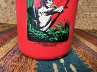 Vintage Thermos Rambo Red And White Thermos Plastic 1985