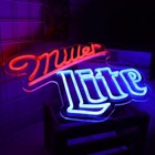 Miller Lite Neon Sign Light Lamp Beer Bar Decor Wall Led Man Cave Miller Lite