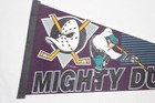 Vintage Mighty Ducks Disney Nhl Full-size Pennant 12x30  90s Wincraft
