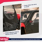 For Yamaha Rhino  w  Half Doors  450 660 700 04-13 Utv Cab Enclosure Upper Door