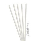 1200 Pcs Plastic Disposable Straws 7 75  Drinking Straw White Color Bpa Free-new
