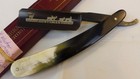 Nos 7 8 Size Heribert Wacker  huntsman  Black Razor  Square Point Straight Razor