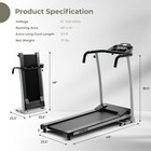 Folding Electric Treadmill Running Fitness Machine 800w