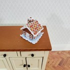 Dollhouse Miniature Gingerbread House Classic Style 1 12 Scale Christmas