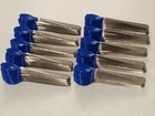 Lot Of 100 Gerber Baby Spoons Soft Tip Bite Made Usa Stainless Blue Infant New
