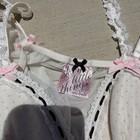 Victoria   s Secret Sexy Little Things White Mesh Babydoll Top Sz S 2008 Coquette