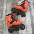 Fr Skates Frx 310 Orange Inline Freestyle Seba Roller Triskate Size 10 Men   s-euc