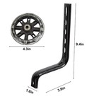 2pcs Children Bicycle Training Wheels W flash Light For 12 14 16 18 20inch Bike