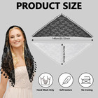 2 Pcs Mass Veil Triangle Mantilla Cathedral Head Covering  Veils For Church Cath