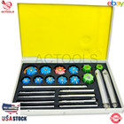 Large Carbide Mounted Valve Seat Cutter Set 30 45 70  20 Degrees   Actools