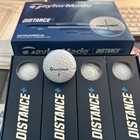 New    2025 Taylormade Distance   White Golf Balls - 3 Dozen